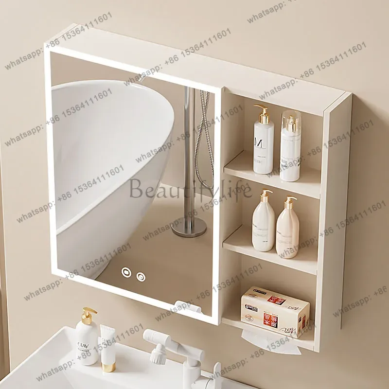 Home Bathroom Accessories - LD Aufbewahrungsorganizer Badezimmerschrank Dekorationen Hautpflegezubehör Wandschrank