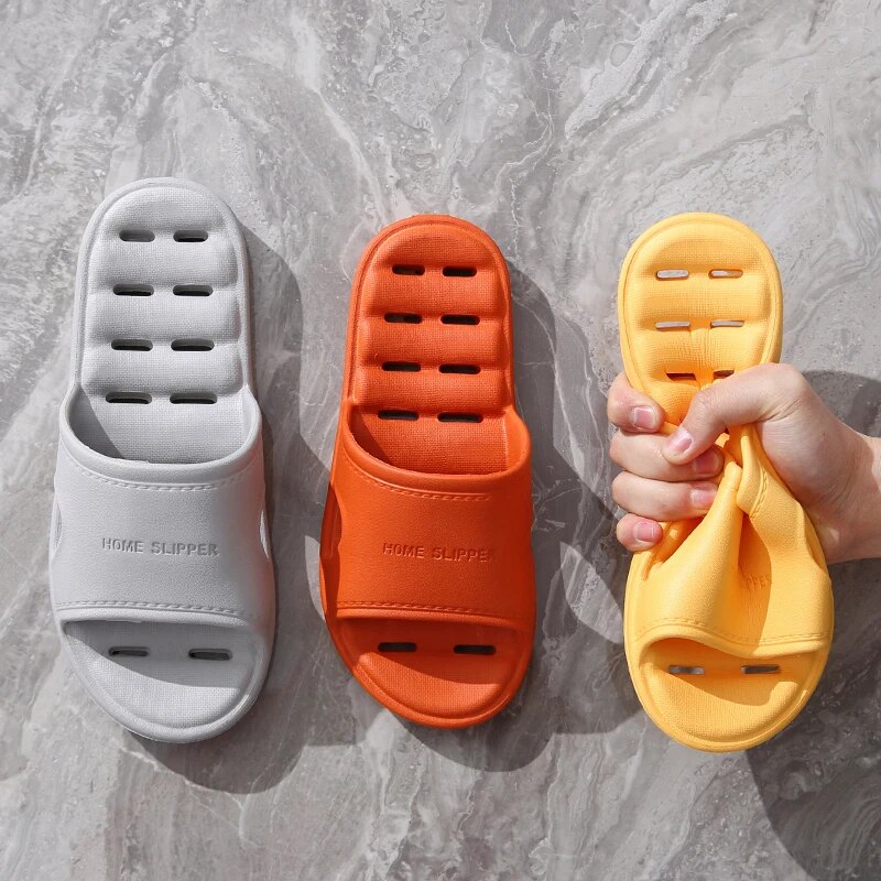 Home Bathroom Size - Unisex EVA Rutschfeste Weiche Sohle Duschpantoffeln
