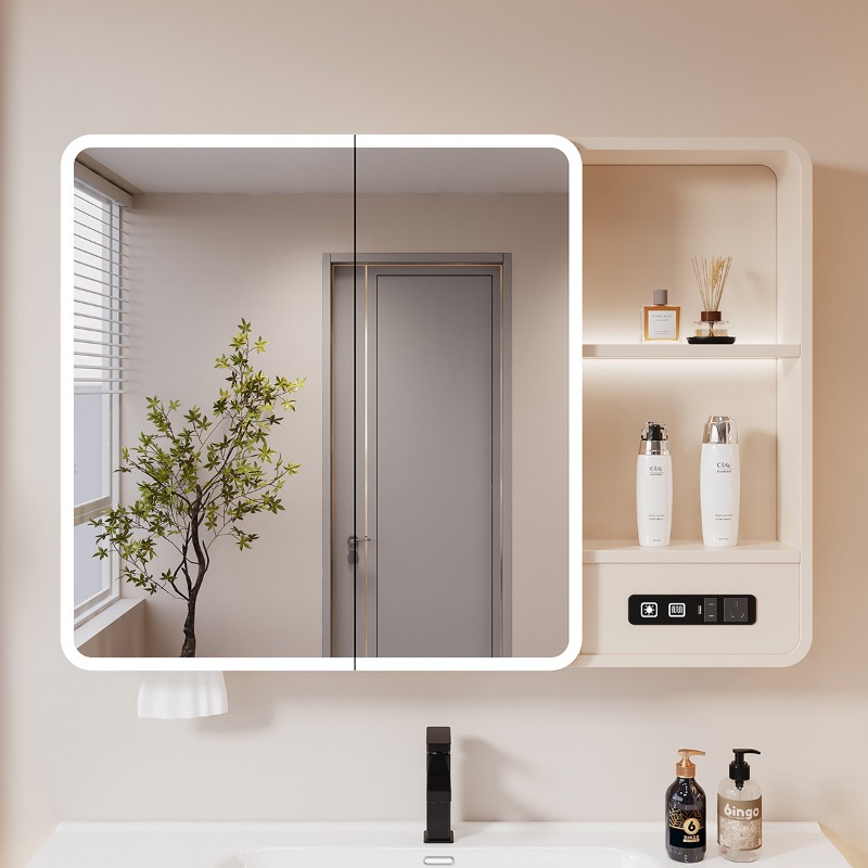 Home Bathroom Accessories - Moderne Dekorationen, Badezimmerschrank, Organizer, Spiegel, Make-up-Aufbewahrung,