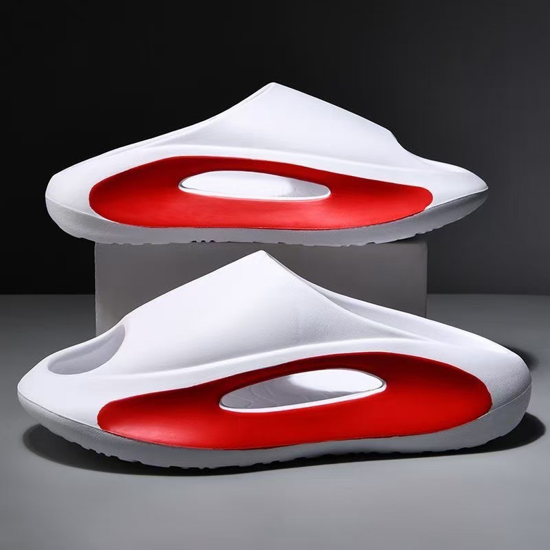 Home Bathroom Size - Unisex-Paar-Slipper mit offener Zehenpartie, rutschfeste Flip-Flops