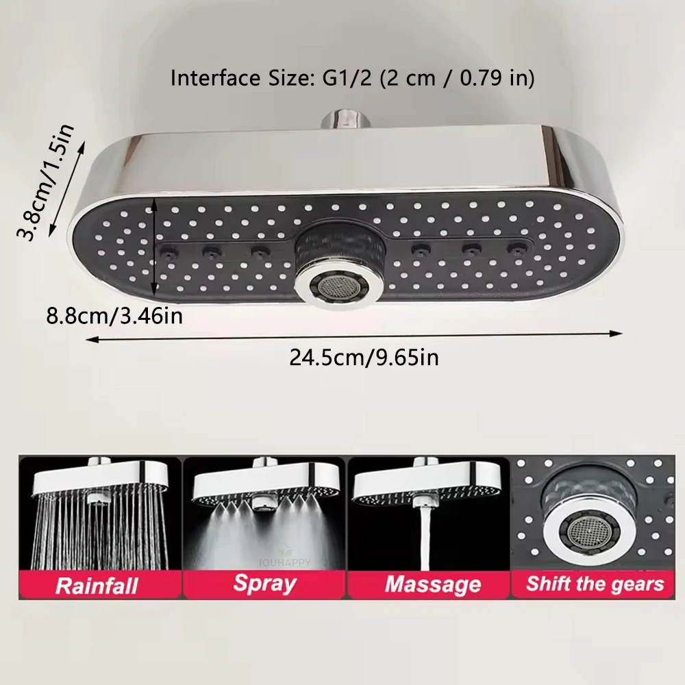 Duschkopf für die Deckenmontag – Home Bathroom Accessories Bewertung und Preis
