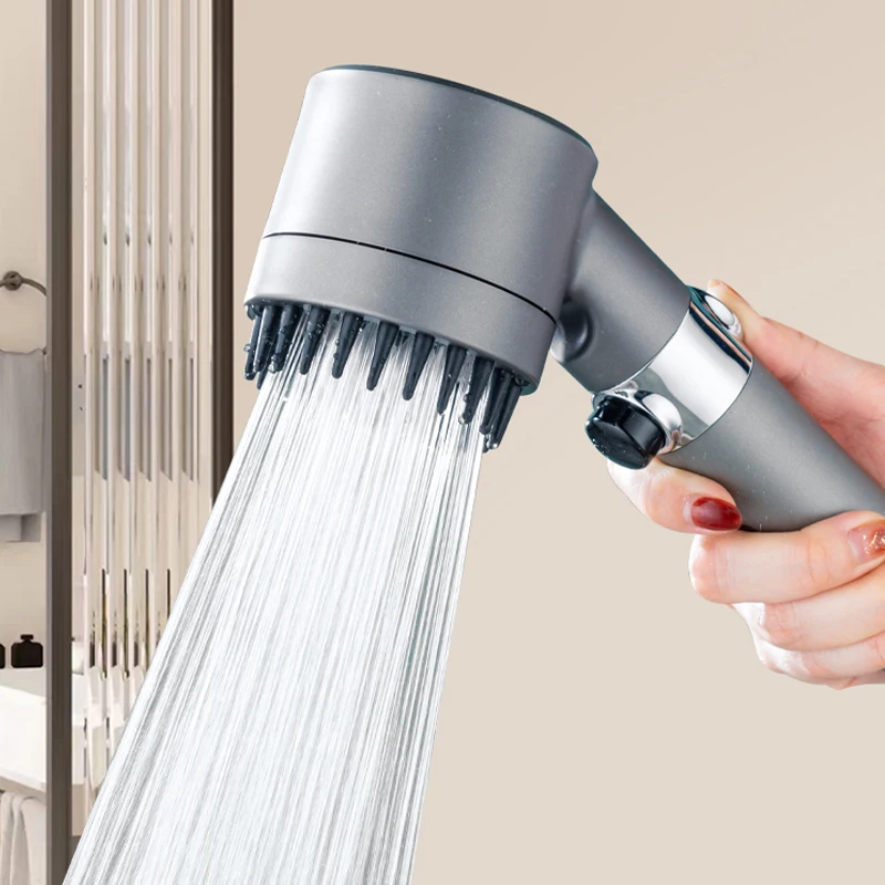3-Modus-Duschkopf, Hochdruck-D – Home Bathroom Accessories Bewertung und Preis