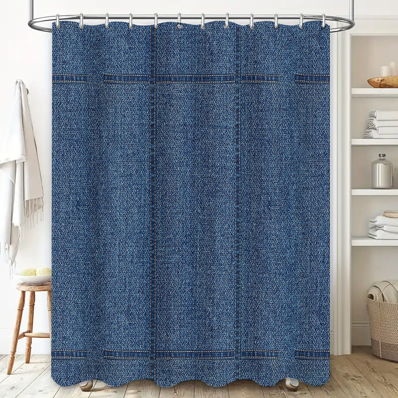 Moderner Bauernhaus-Duschvorha – Shower Curtain Liner Bewertung und Preis