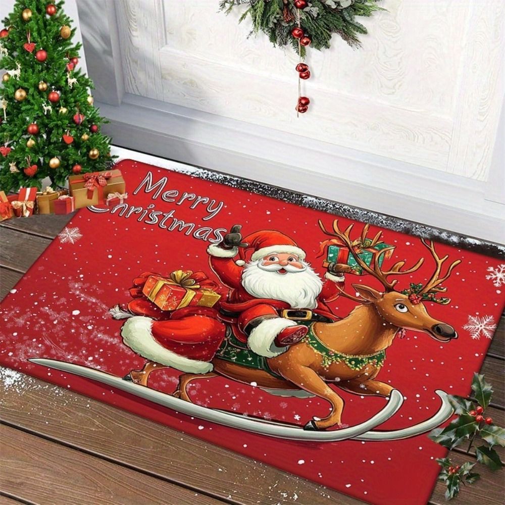 Rutschfeste Weihnachts-Fußmatt – Home Bathroom Mats Bewertung und Preis