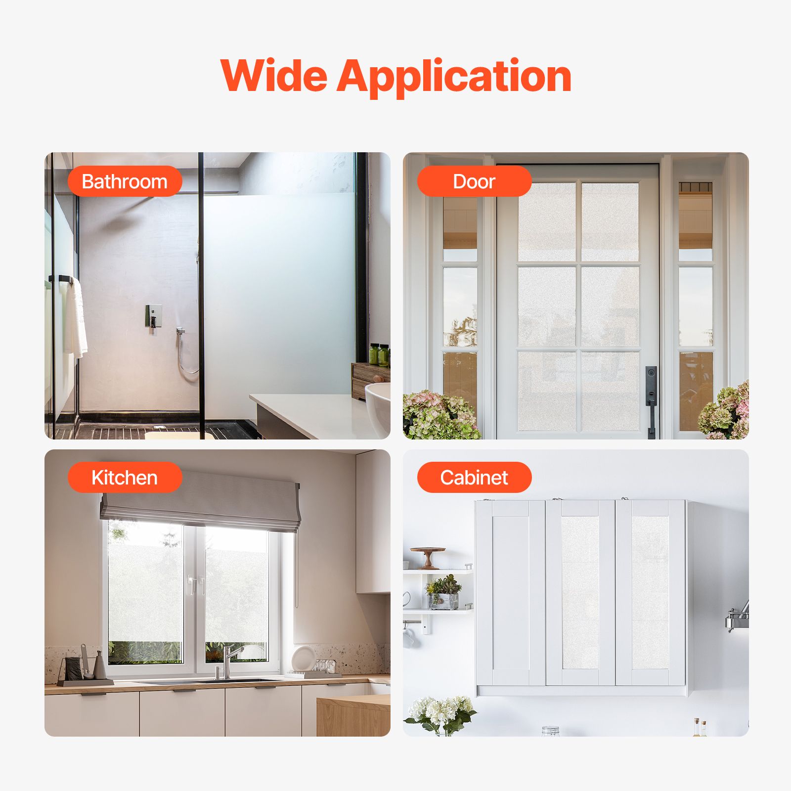 Fenster-Sichtschutzfolie, Milc – Home Bathroom Window Tint Bewertung und Preis