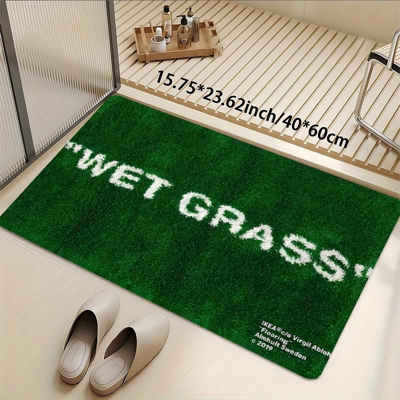 VIKAMA Light Luxury WET GRASS  – Home Bathroom Floor Mats Bewertung und Preis