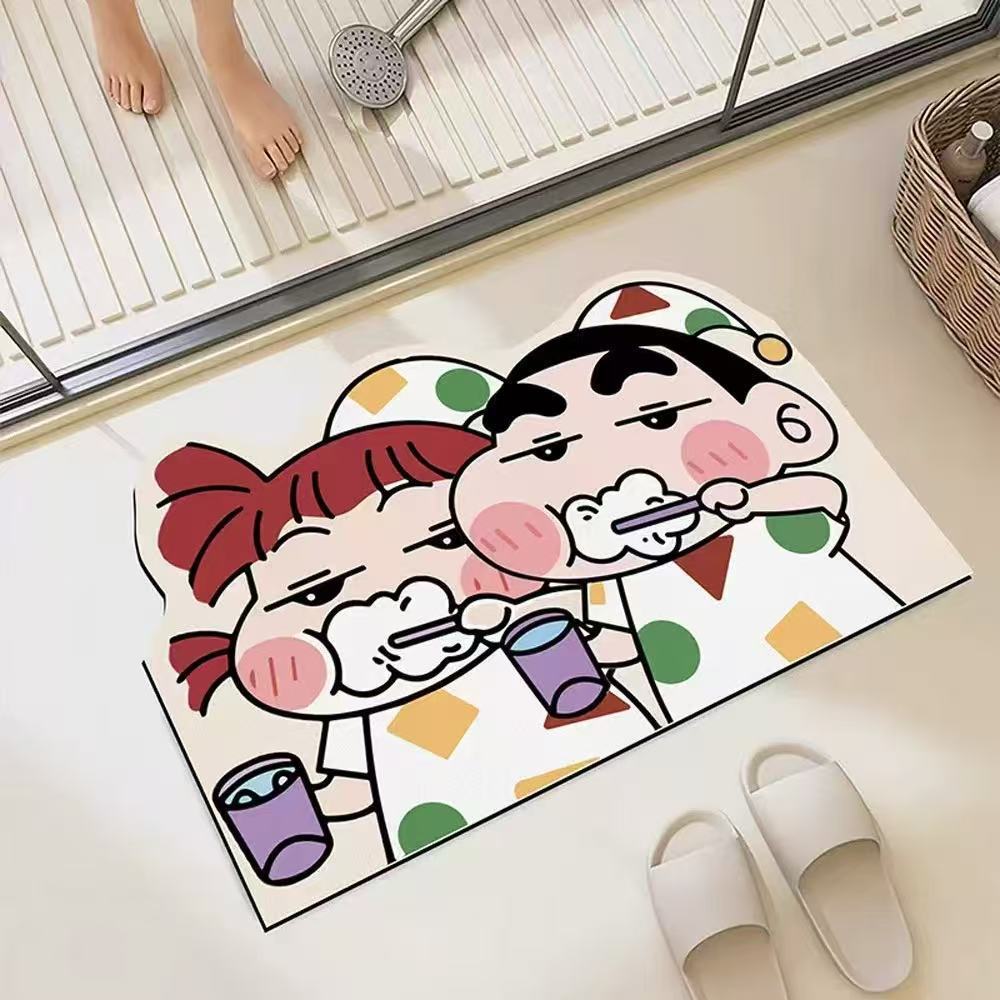 Cartoon Crayon Shin Chan Anime – Home Bathroom Mats Bewertung und Preis