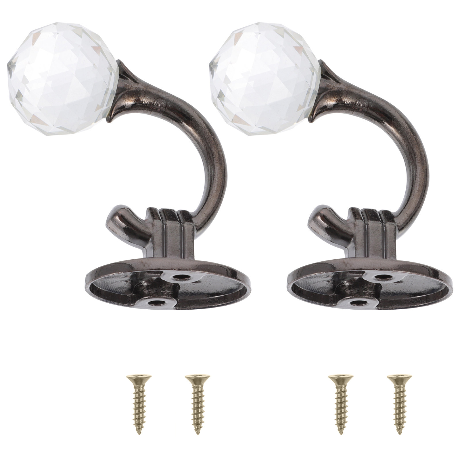 2 Stück Zinklegierung Kristall – Home Bathroom Accessories Bewertung und Preis