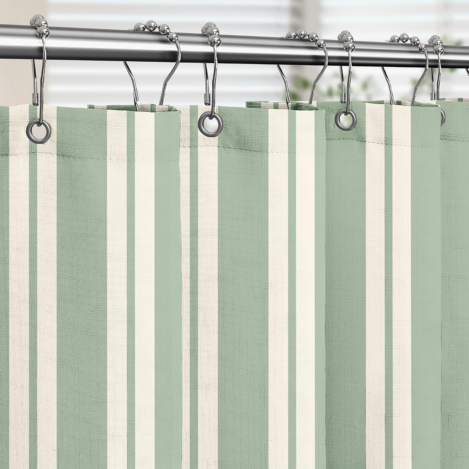 Gestreifter Duschvorhang, wass – Shower Curtain Liner Bewertung und Preis